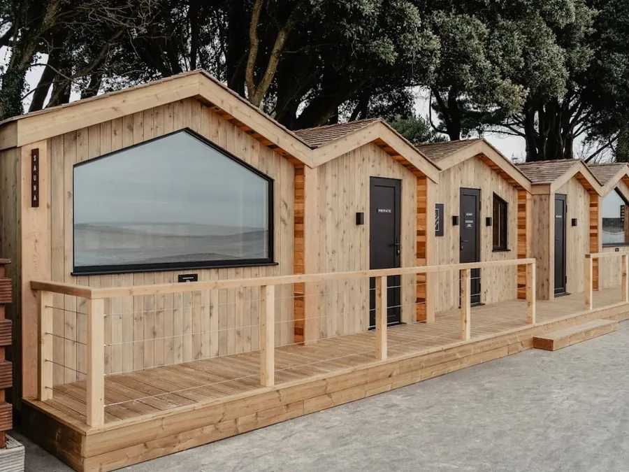 The Saltwater Sauna at Avon Beach